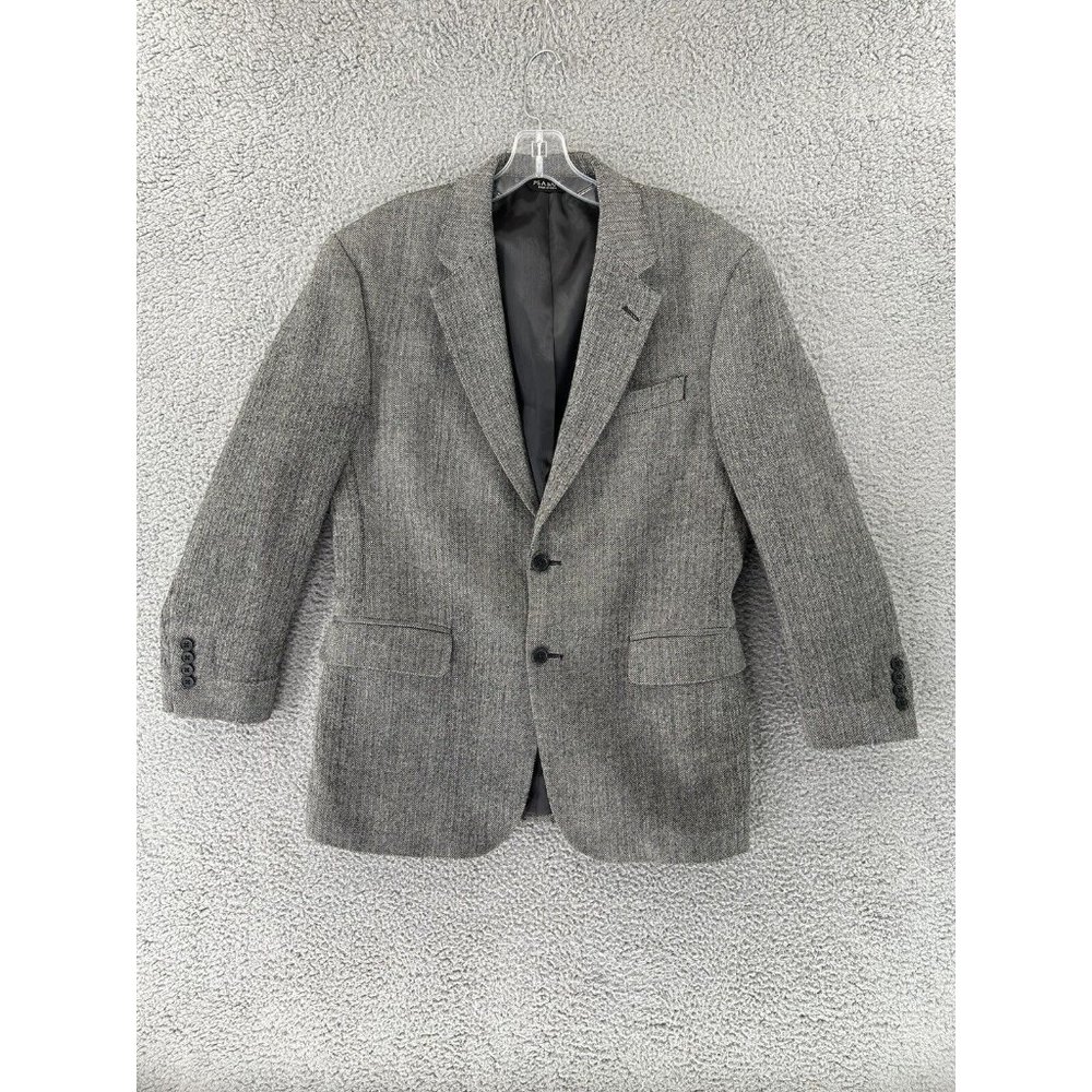 Jos‎ A Bank Harris Tweed 2 Button Blazer Sport Winter Coat Jacket Men's 40R